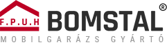 Bomstal - Lemezgarázsok Mobilgarázsok - logo